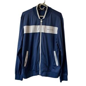 Travis Mathew Mens Lightweight Spandex Performance Activewear Zip Front Jacket L